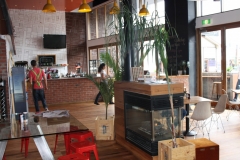 Log Fire in Melbourne
