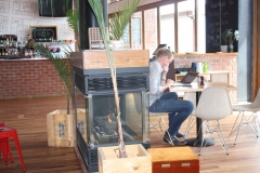 Logfires in Melboure