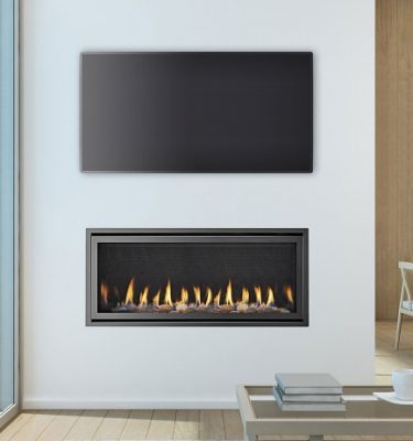 SLR-X flue gas fireplace