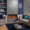 estudio series electric fireplace regency