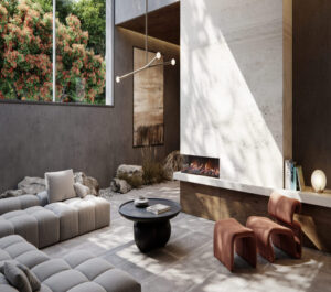 Nuvo_two_sided_1200_redgum_coals_Fireplace Services