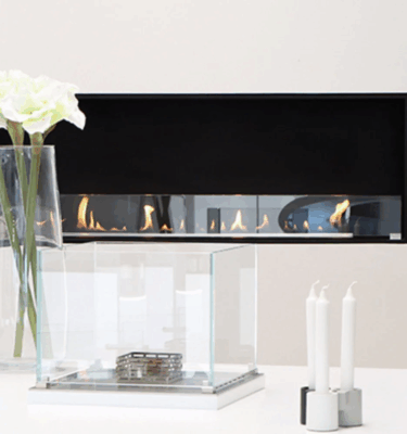 Decoflame Montreal Net Zero - Front Facing Fireplace for Homes